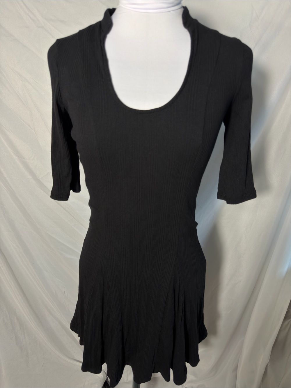 Free People Jolene Fit and Flare Pullover Mini Dress